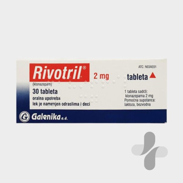 Clonazepam Rivotril Tablets 2mg